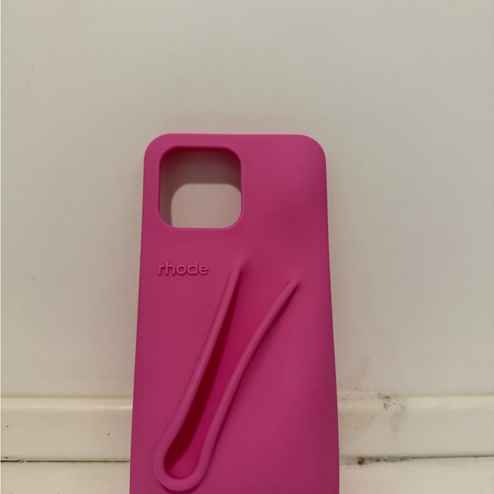 RHODE Pink Silicone iPhone 14 Pro Max Case